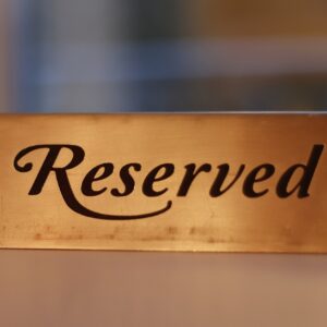 Table Reservation – VIP Lounge